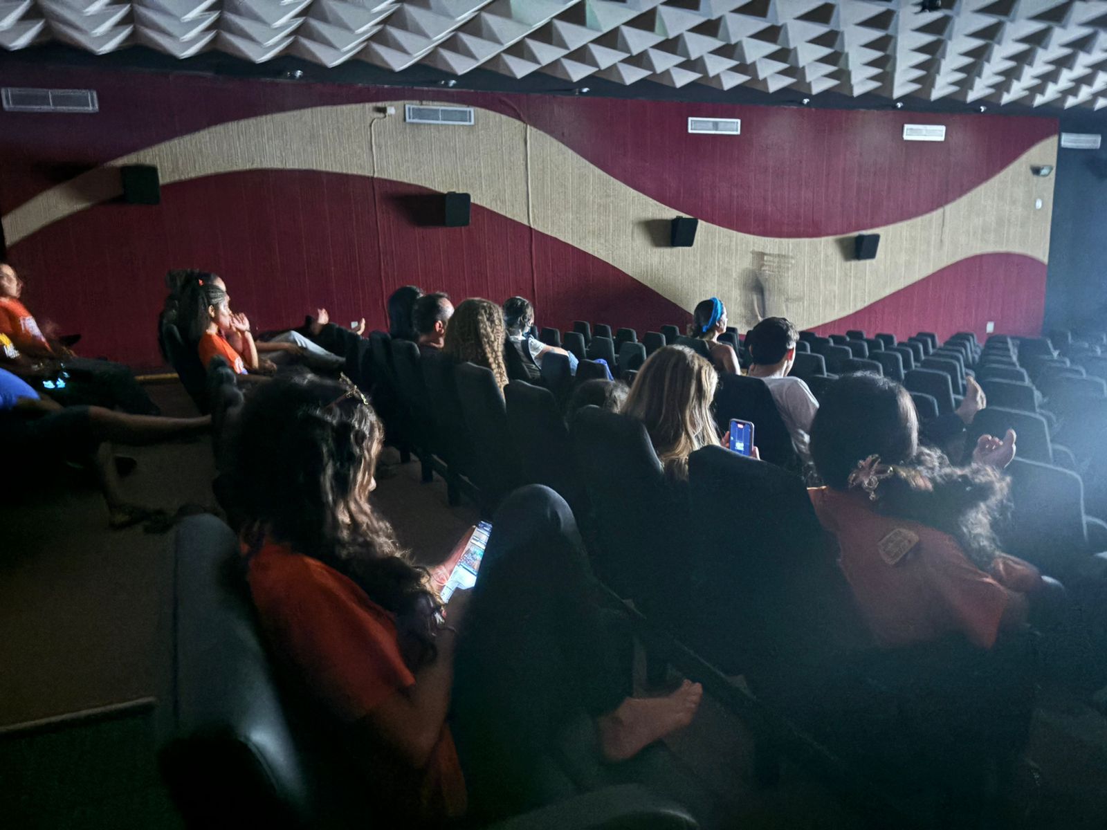 Cinema e capoeira: capoeiristas aproveitam sessões de filmes exibidos na Sala Mestre Bimba